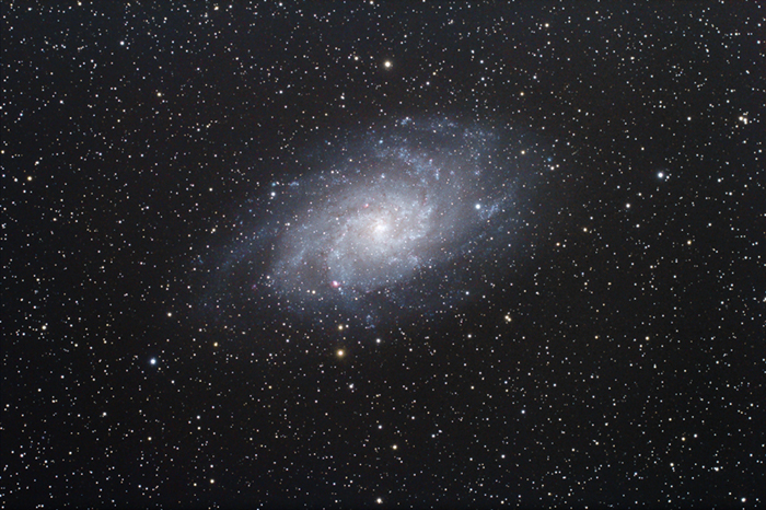 丸沼でのM33銀河