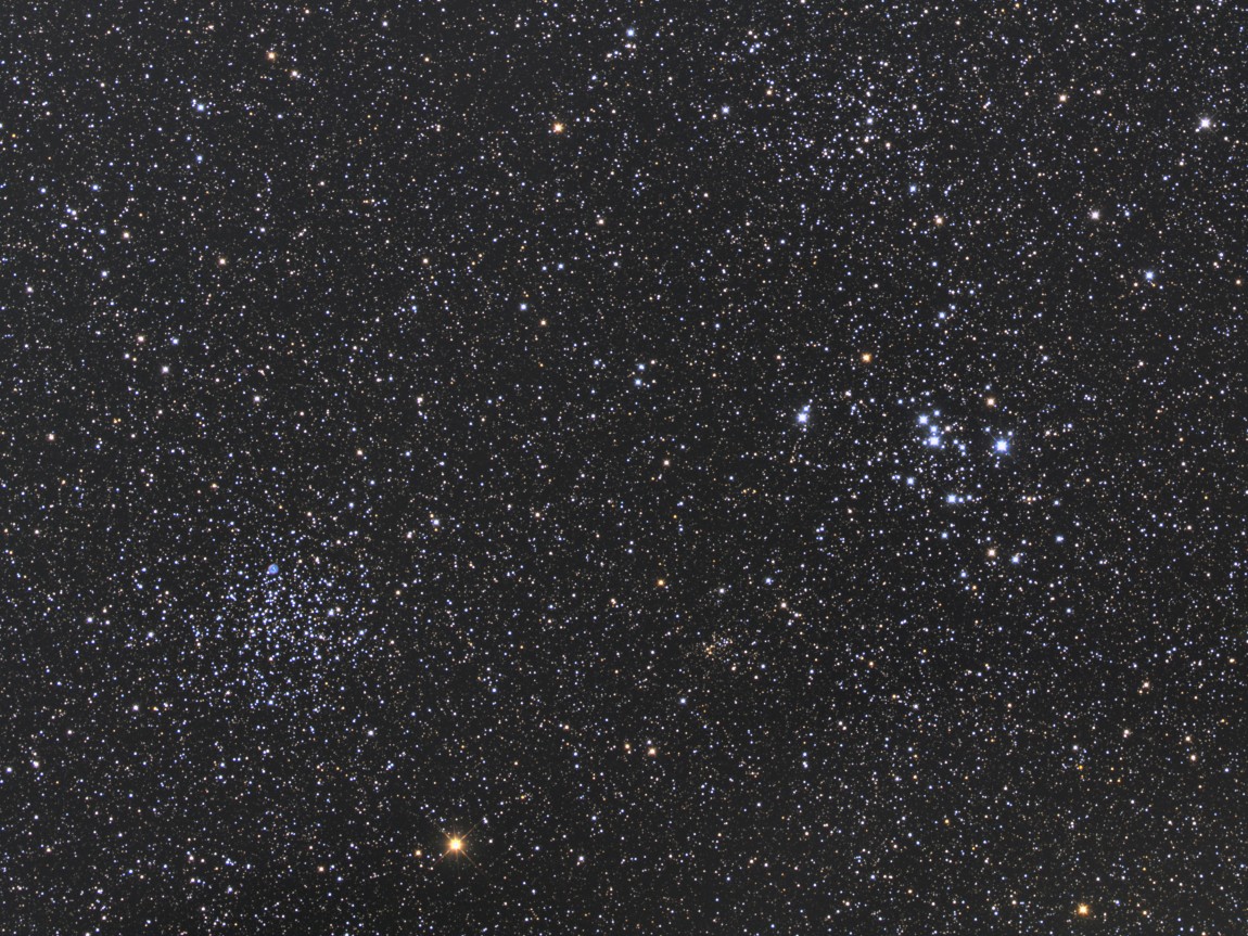 散開星団　M46 M47