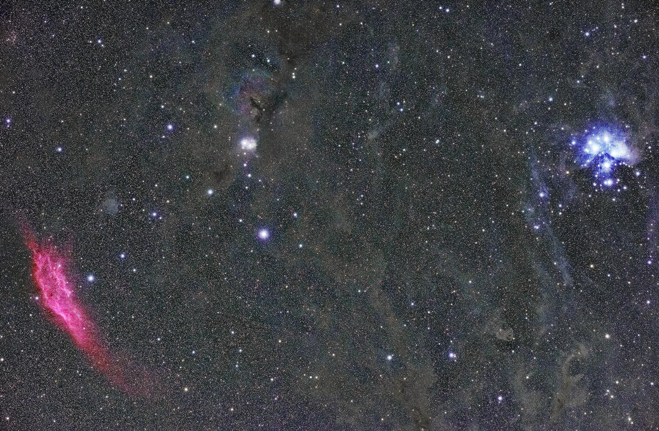 m45-カリフォルニア星雲