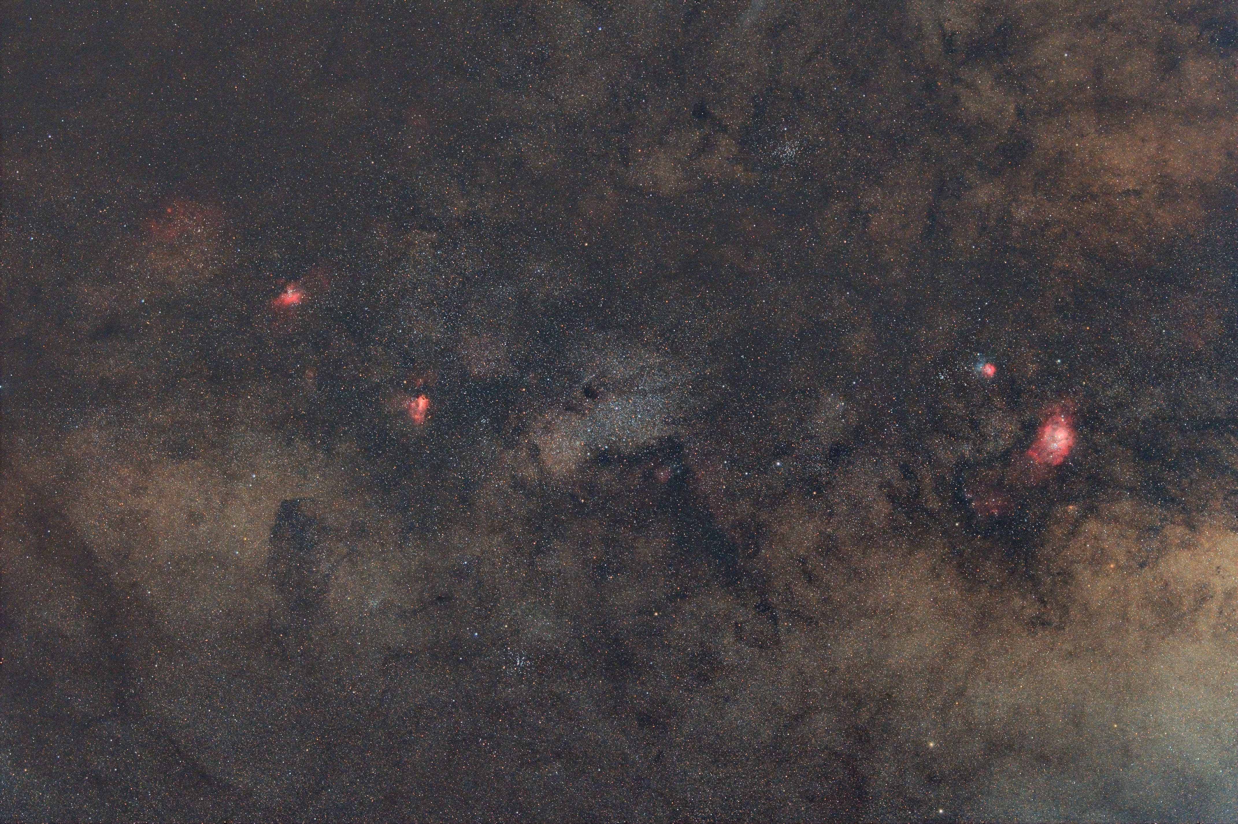 Re: 夏の天の川の双眼鏡・望遠鏡で見える星雲星団