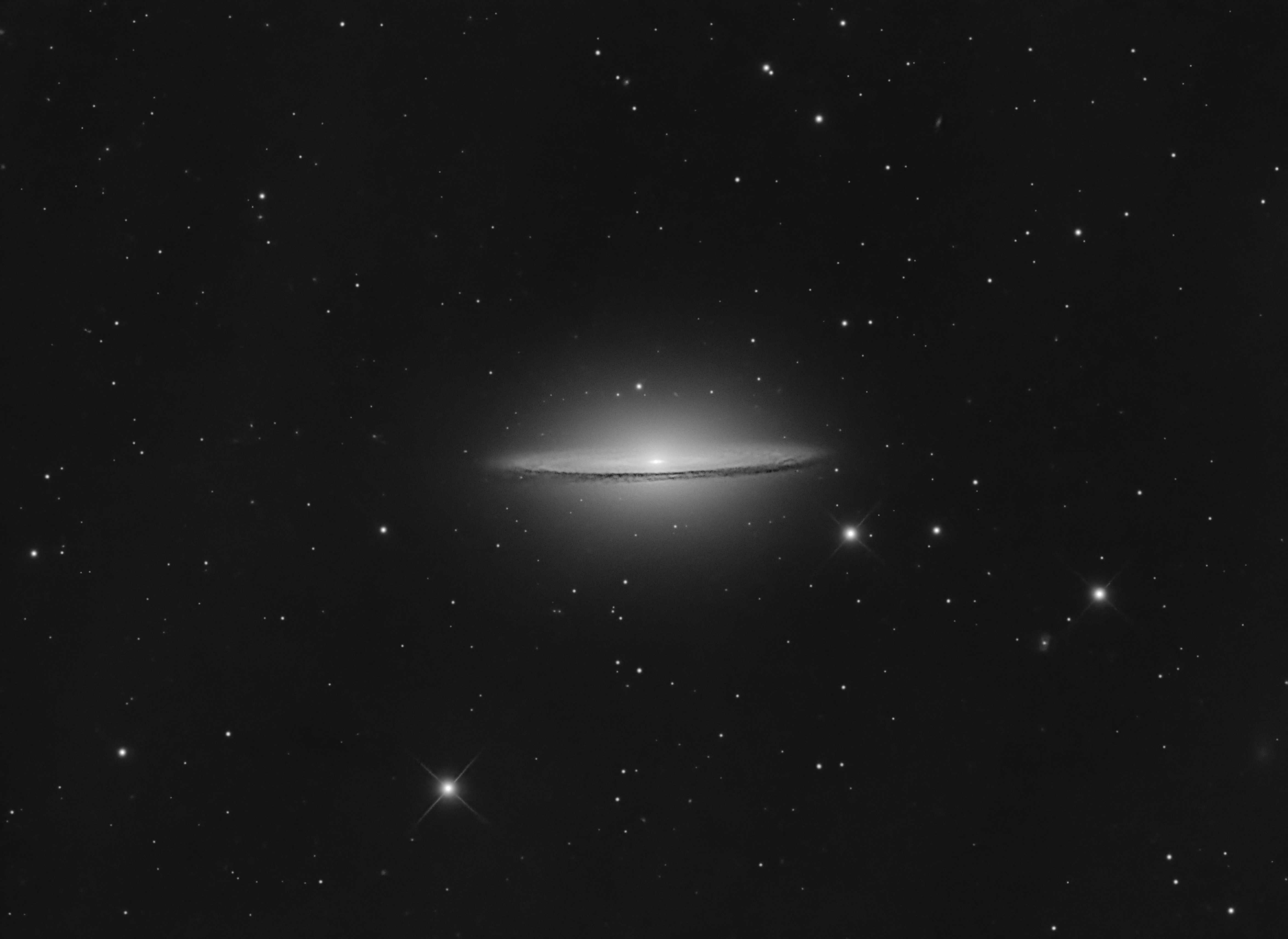 M104 ソンブレロ銀河(IRバージョン）
